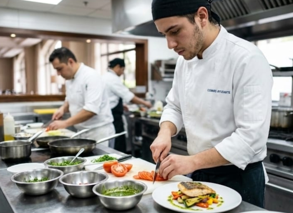 Vacante para Commis Ayudante de Cocina en Marina Hoteles ​Santiago de Chile, Chile